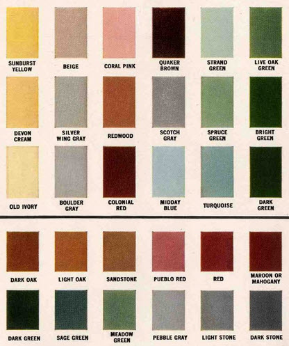  Parker Paint  Colors  Chart New House Designs